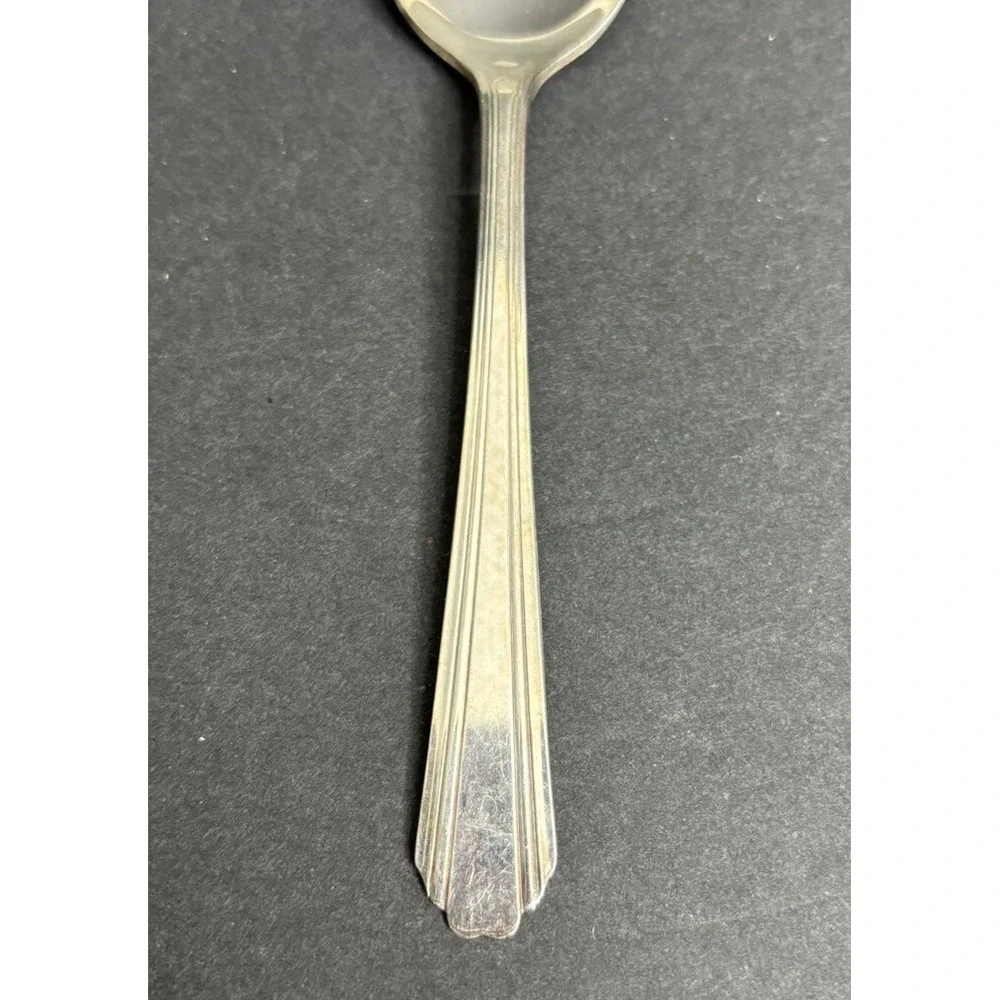 3 National Silver Co Lady Joan Teaspoons 6 1/8